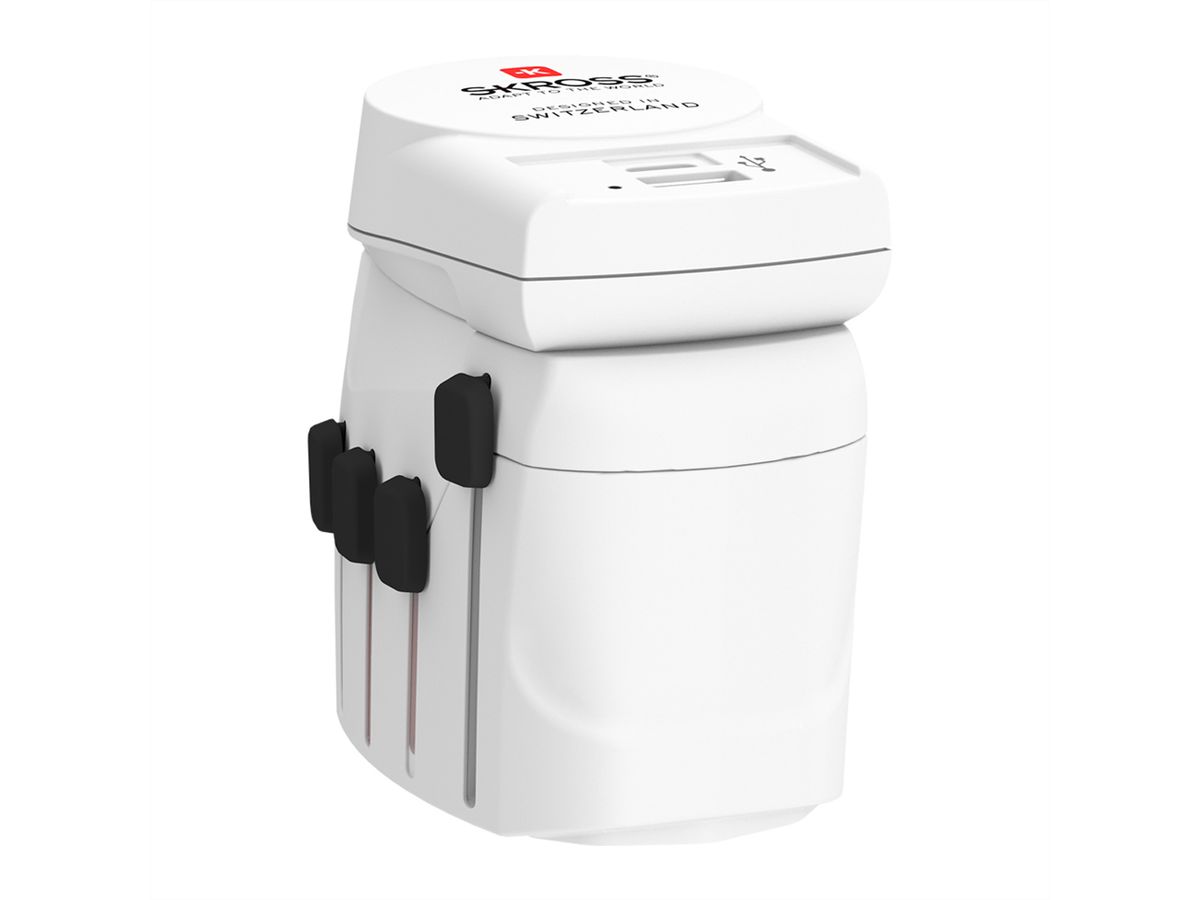 SKROSS PRO AC30PD White Adaptateur de voyage, monde