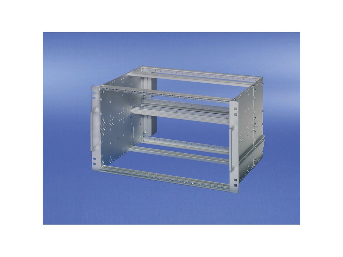 SCHROFF EuropacPRO 19" Kit bac à cartes pour le ferroviaire, blindé, SNCF, 3 U, 36 CV, 320 mm