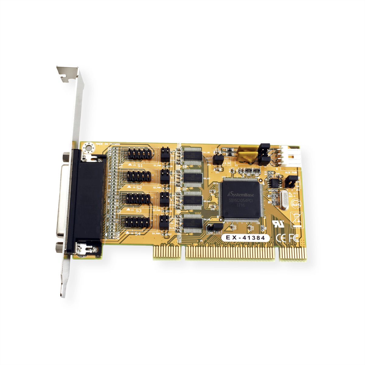 EXSYS EX-41384 Carte PCI 4x série RS-232