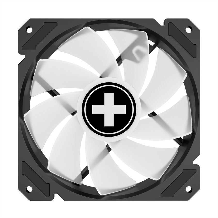 XILENCE Performance A+ REVERSE XF065, Ventilateur LED ARGB 120 mm noir