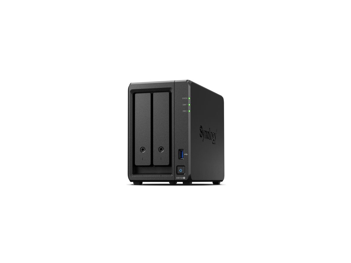 Synology DiskStation DS723+ serveur de stockage NAS Tower Ethernet/LAN Noir R1600
