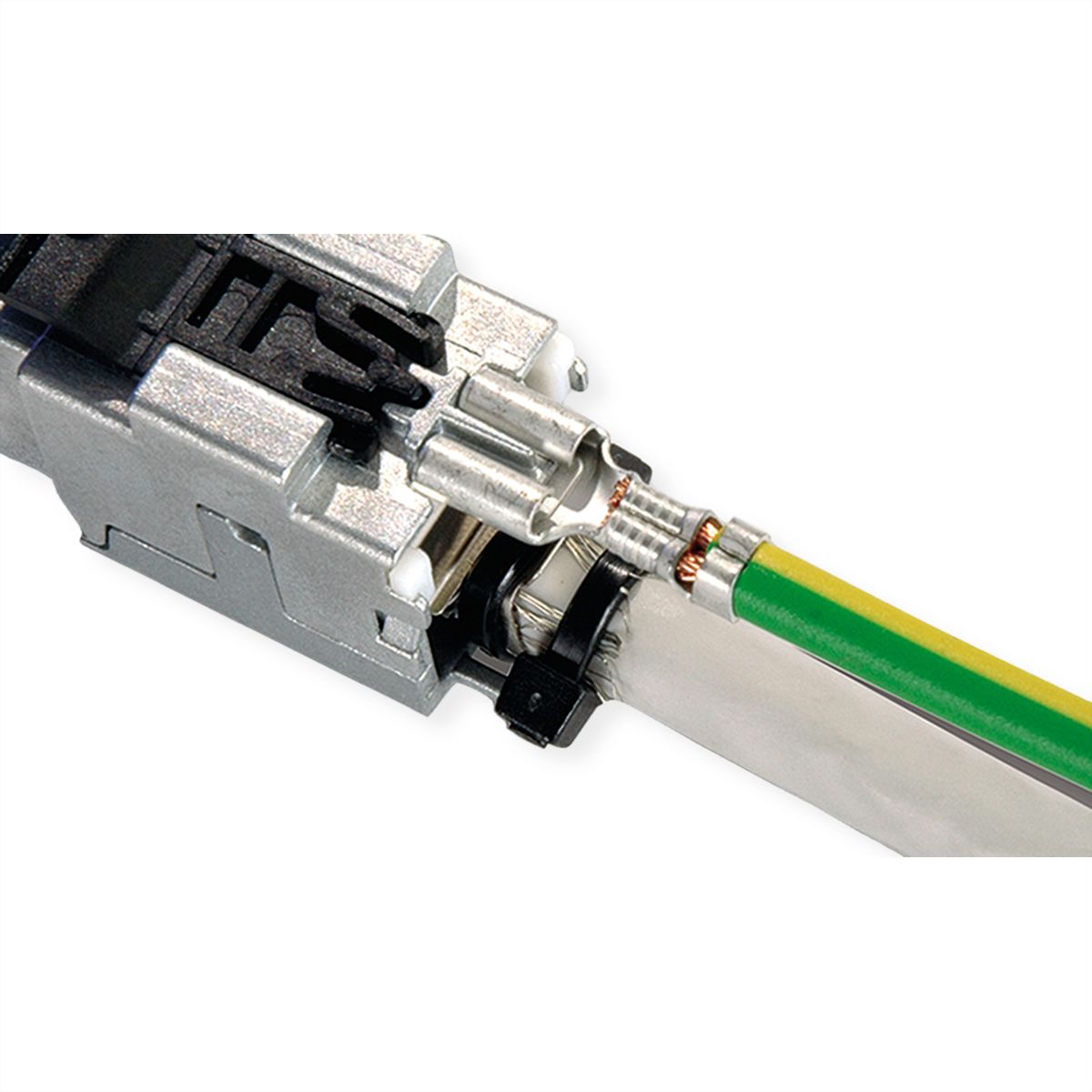 TELEGÄRTNER Module AMJ Cat.6A (Classe EA), 2 pièces (selon ISO/IEC)