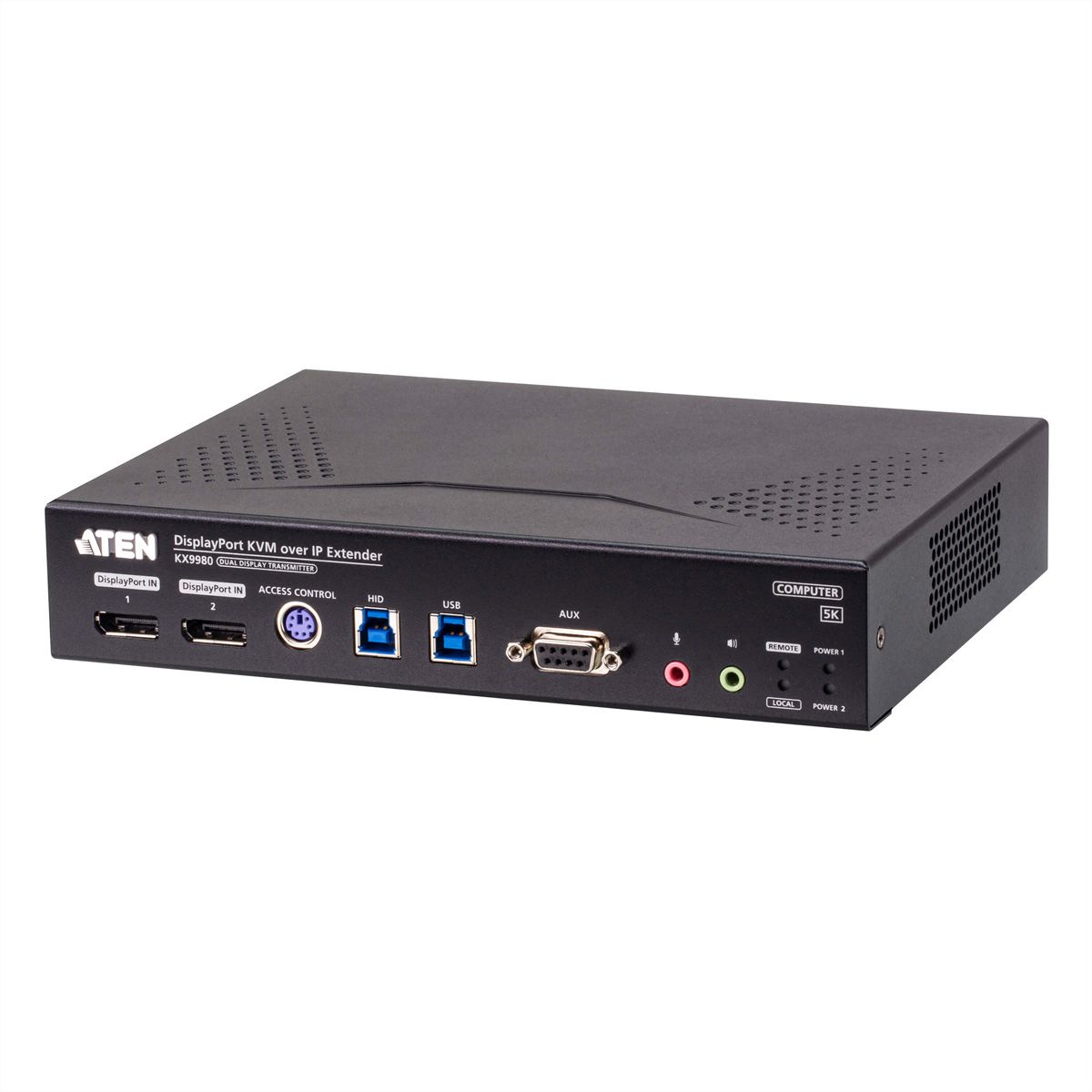ATEN KX9980T Transmetteur KVM sur IP double écran DisplayPort 5K