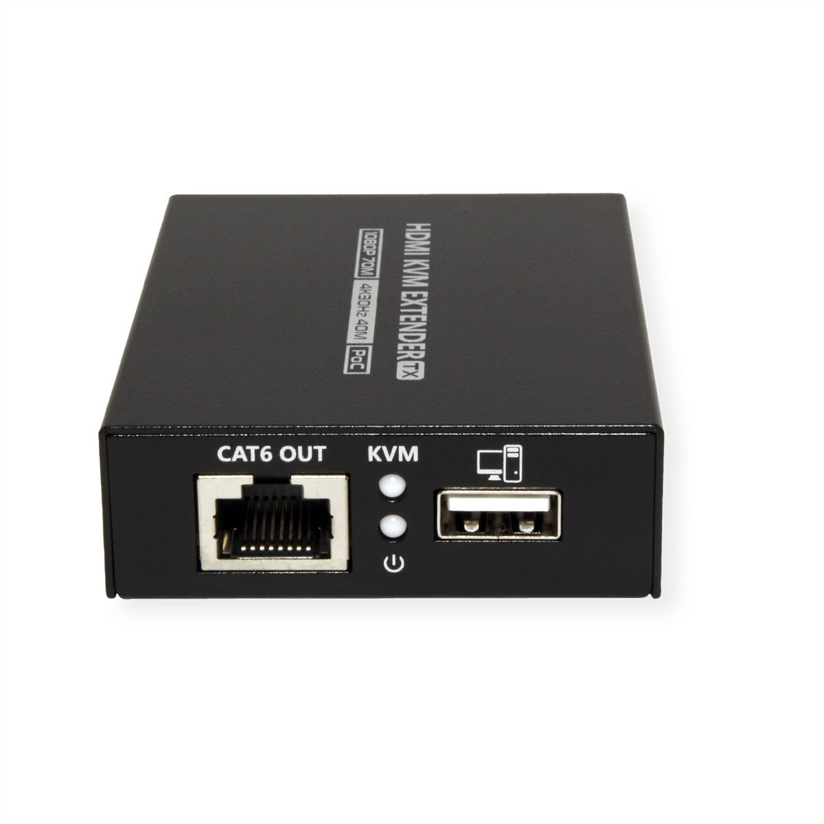 VALUE Prolongateur KVM via Cat.6/6A, HDMI4K30, max. 40m