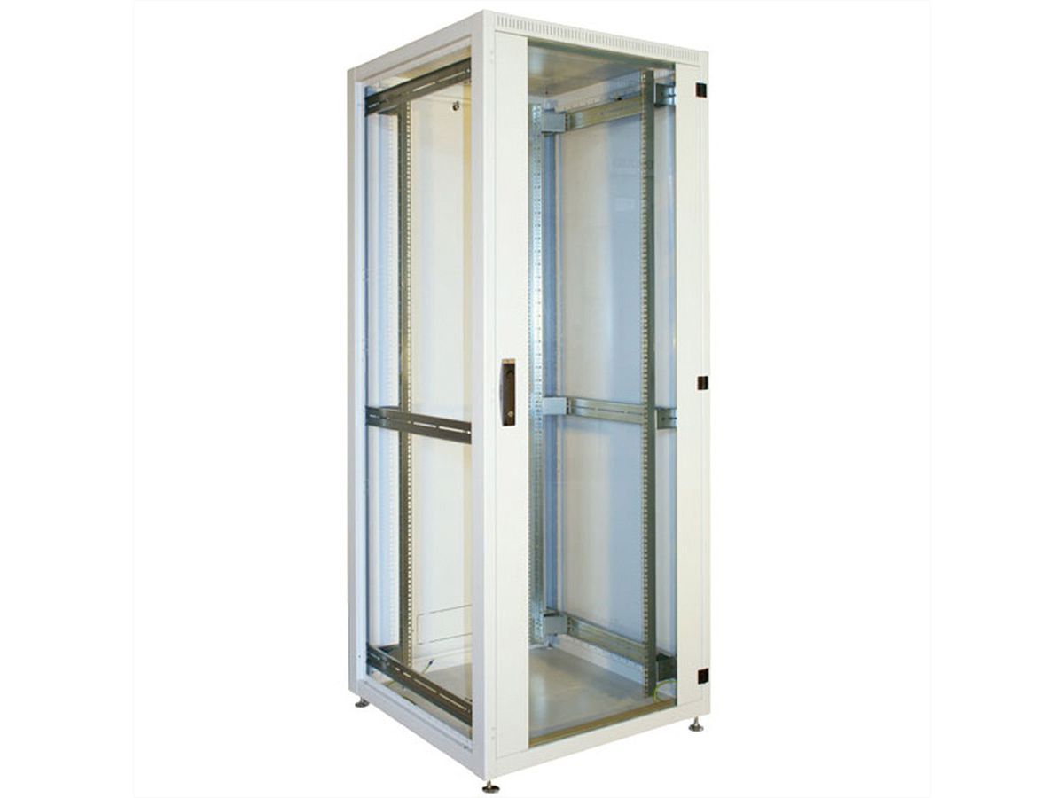 CONTEG RI7 ISeven Armoire IT 42 UH, 800 x 800mm, gris