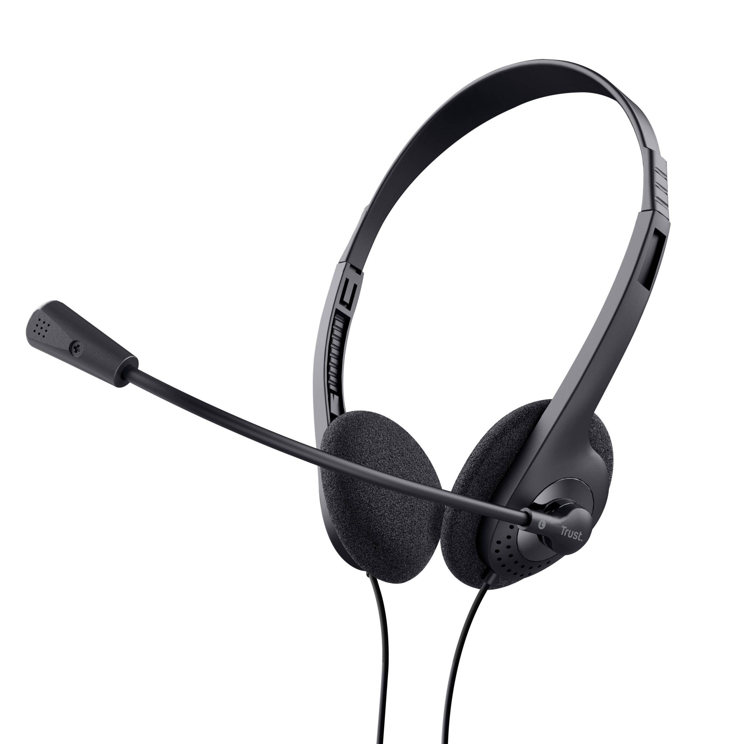 Trust 21665 casque Avec fil Ecouteurs Appels/Musique Noir