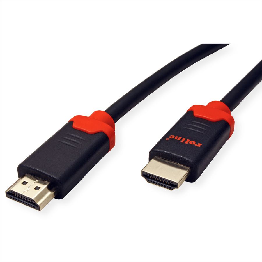 ROLINE Câble HDMI 10K Ultra High Speed, M/M, noir, 1 m