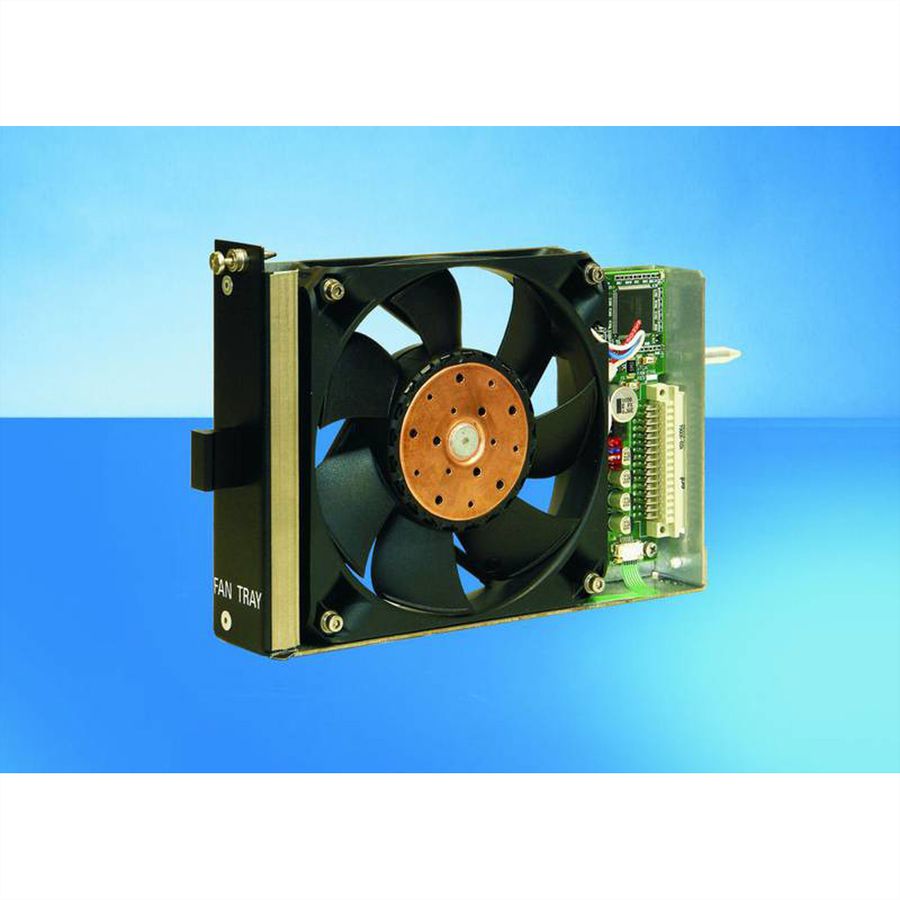 SCHROFF Cassettes de ventilation pour systèmes MicroTCA.0 11850-011, sans panneau d'alarme Telco 3 UH