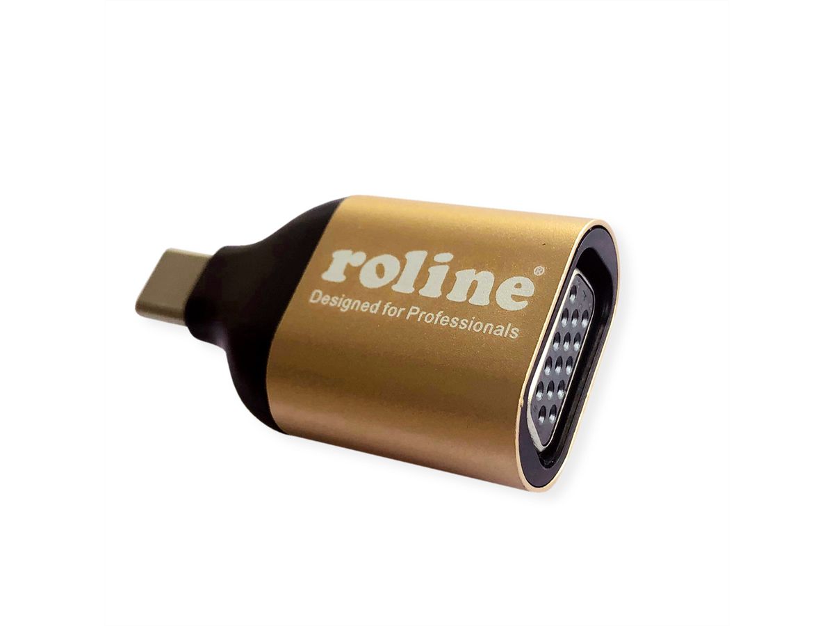 ROLINE GOLD Adaptateur Type C - VGA, M/F