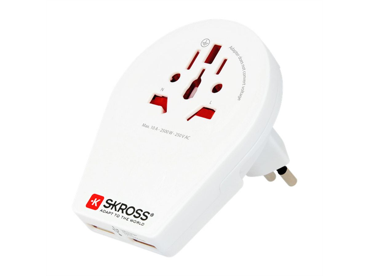 SKROSS Du monde à CH+IT+BRA USB