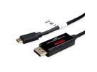 ROLINE Câble adaptateur USB type C - DisplayPort, v1.2, M/M, bidirectionnel, 2 m