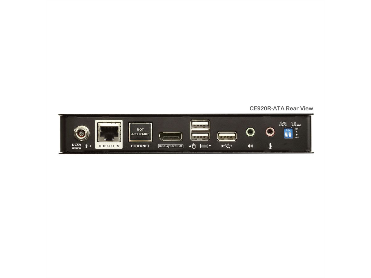 ATEN CE920 Système d'extension KVM USB DisplayPort HDBaseT™ 2.0 (4K)