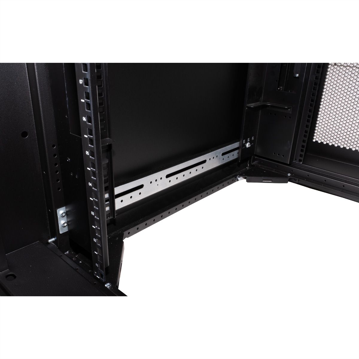 ROLINE Armoire de colocation 42U 800x1000mm, 3 compartiments, noir