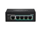 TRENDnet TI-PG50 Switch Rail DIN PoE+ Gigabit industriel à 5 ports