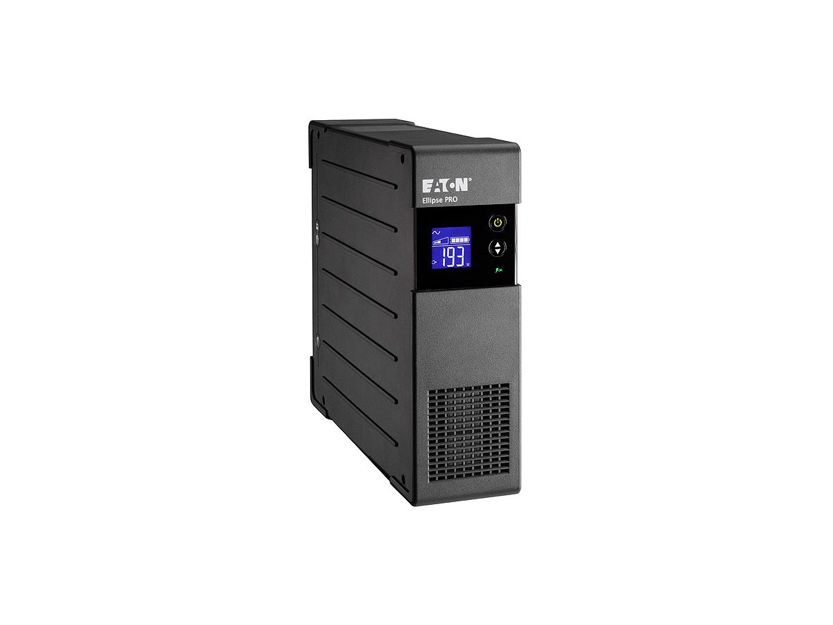 Eaton Ellipse PRO 850 DIN 850VA 4sortie(s) CA Rack/Tour Noir alimentation d'énergie non interruptible