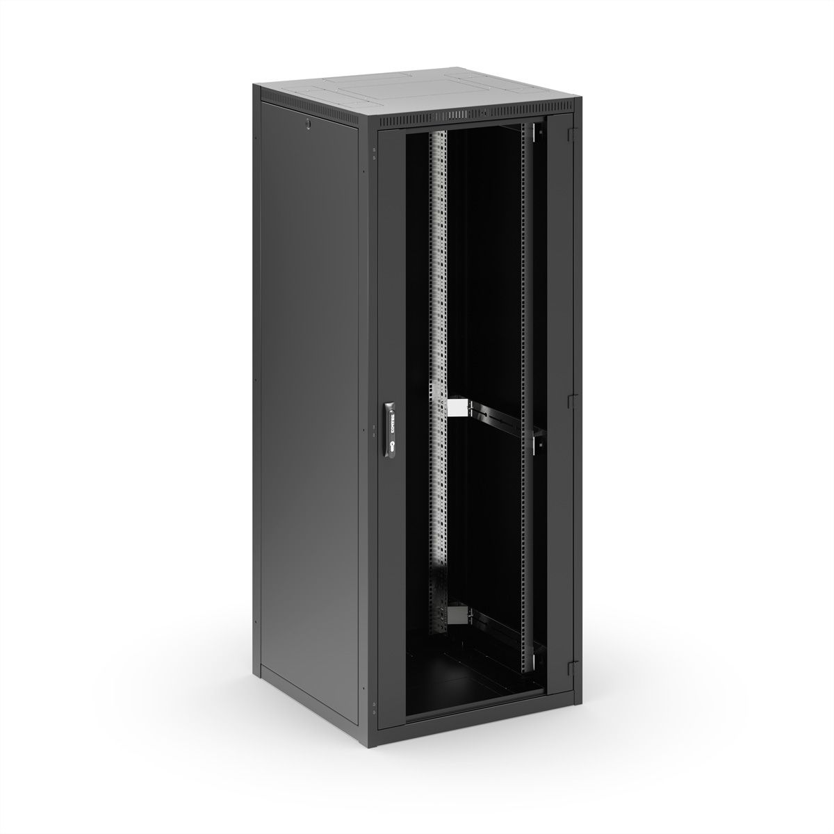 CONTEG RI7 ISeven Armoire IT 42 UH, 800 x 1000mm, noire, noir