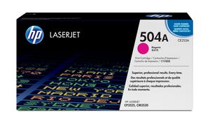 HP 504A toner LaserJet magenta authentique