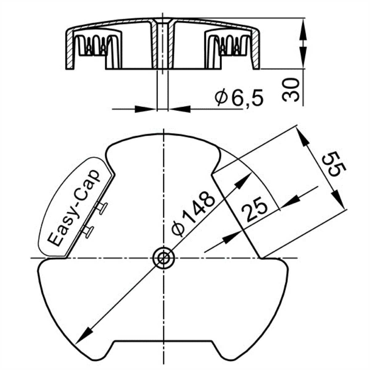 BACHMANN Distributeur Easy-Switch argent
