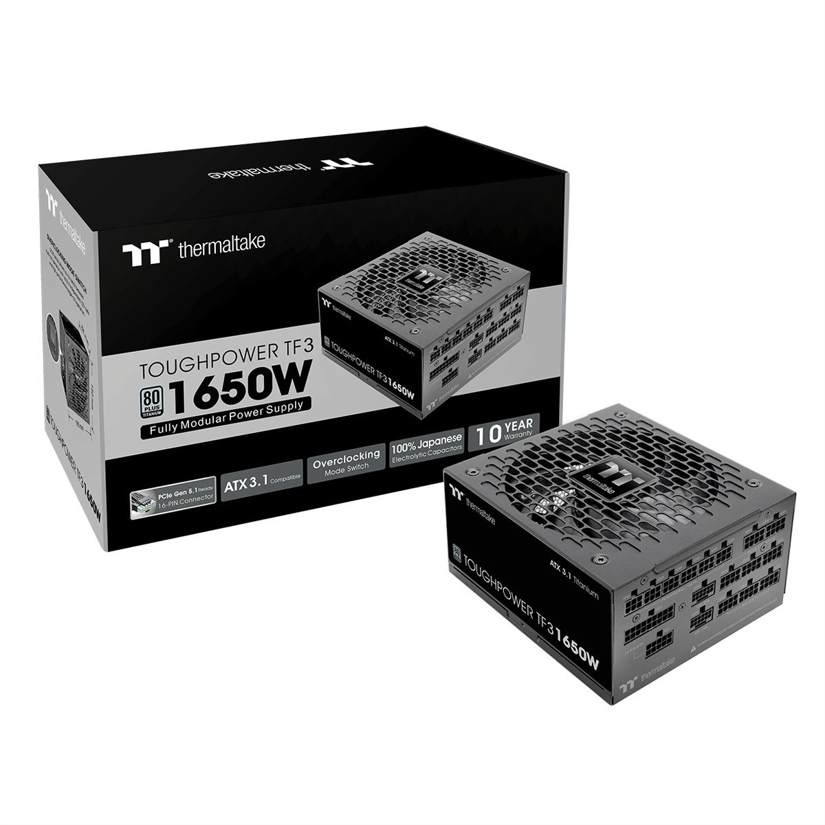 Thermaltake Toughpower TF3 1650W, Bloc d'alimentation