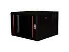 ROLINE 19" Boîtier mural Pro 7U, 600x600 LxP pivotant en 2 parties noir