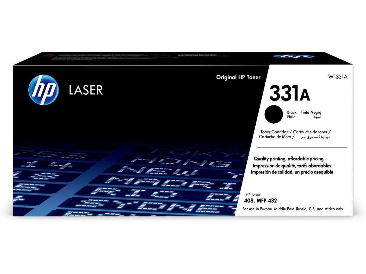 HP 331A Cartouche de toner 1 pièce(s) Original Noir