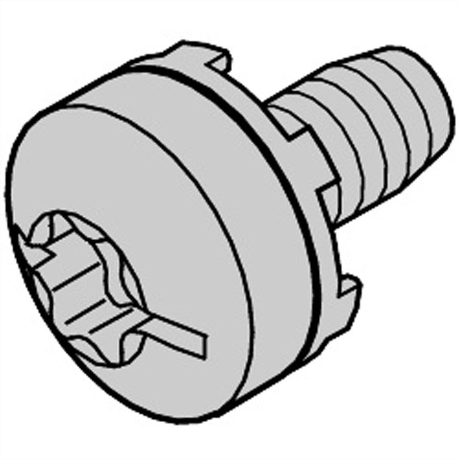 SCHROFF Vis Taptite M6 x 10