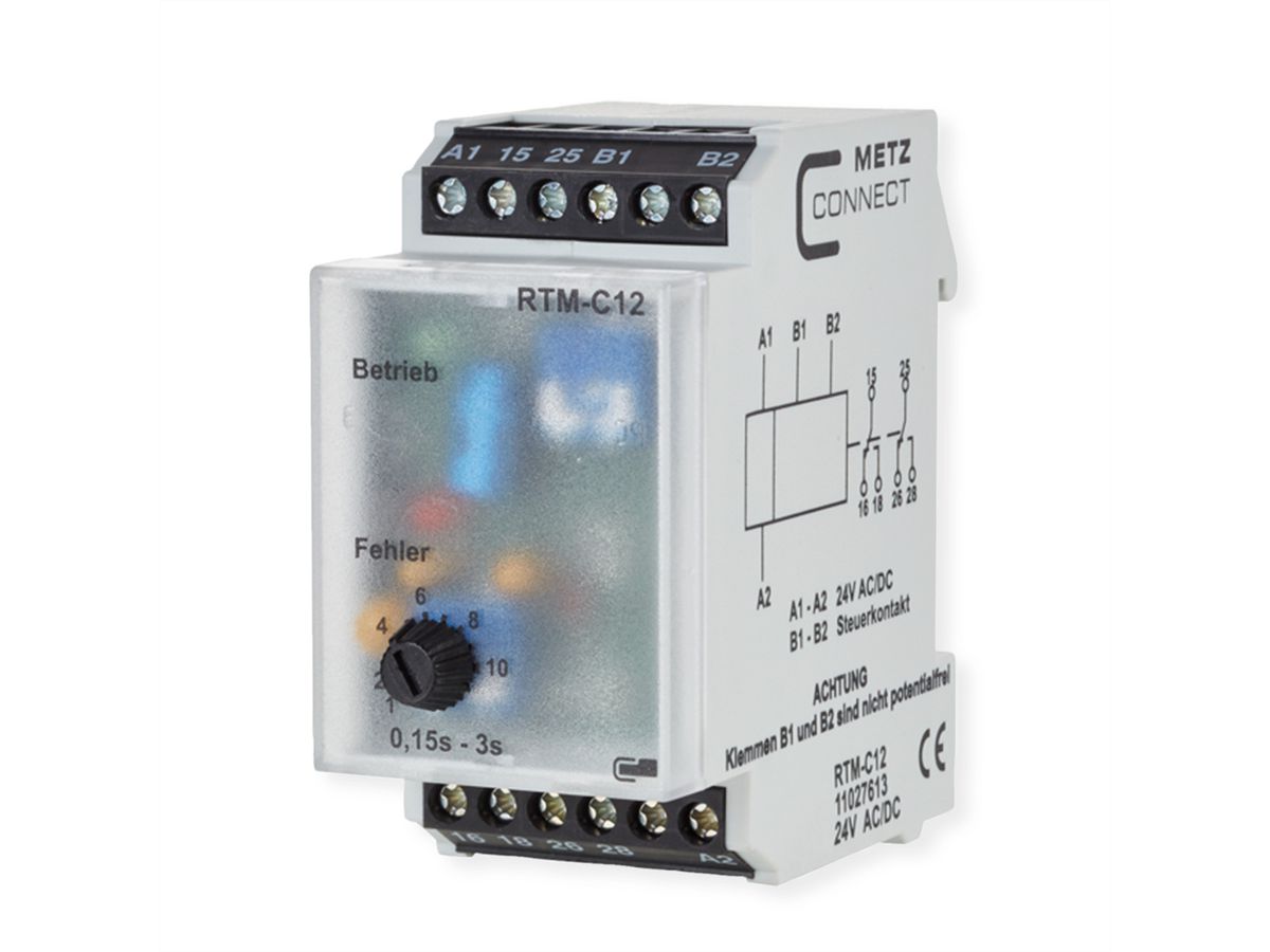 METZ CONNECT RTM-C12, 24 V AC/DC Générateur d'impulsions