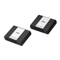 ATEN UEH4102 Système d'extension sur réseau local Cat.5 USB 2.0 à 4 ports