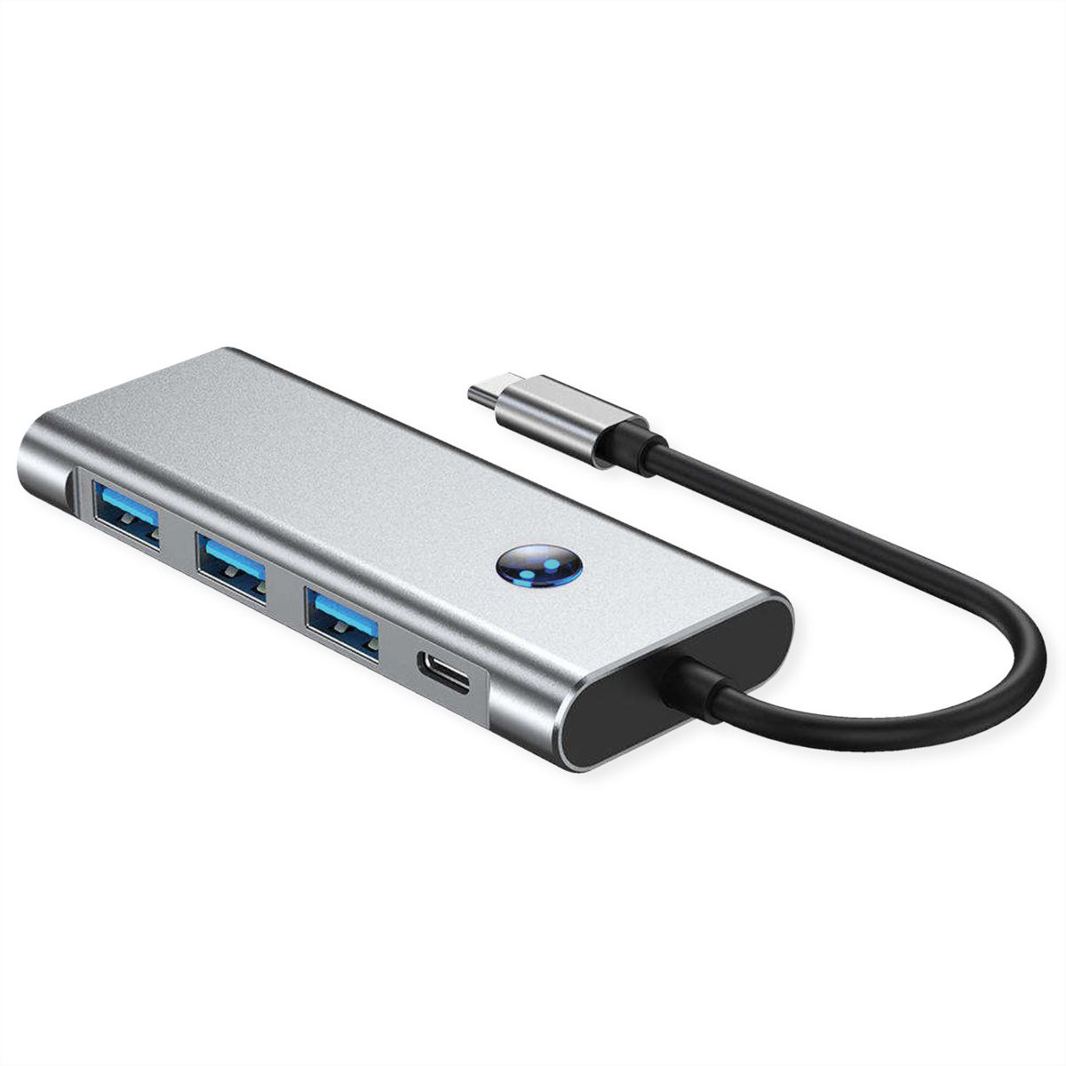 VALUE Station d'accueil USB type C, HDMI 4K60, 3x USB A + type C PD, 1x SD/MicroSD (TF)