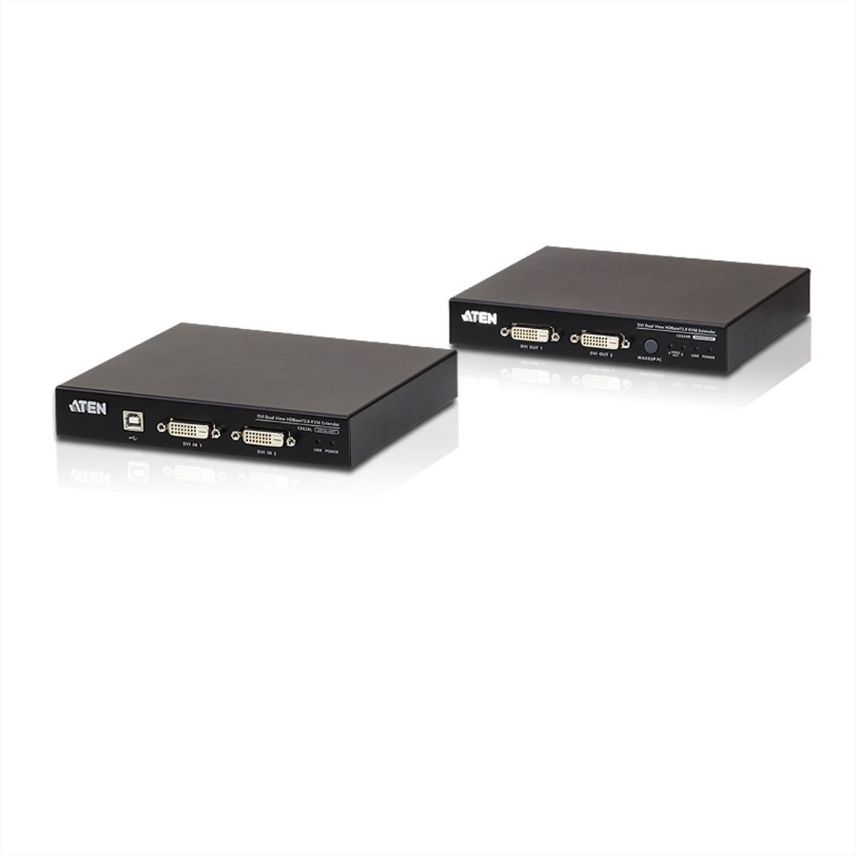ATEN CE624 Système d'extension KVM USB DVI Dual View HDBaseT? 2.0