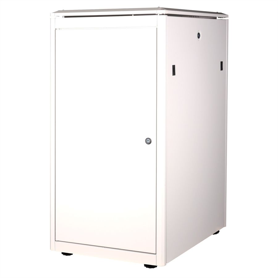 ROLINE 19" Baie réseau Pro 22U, 600x800 LxP Porte verre gris