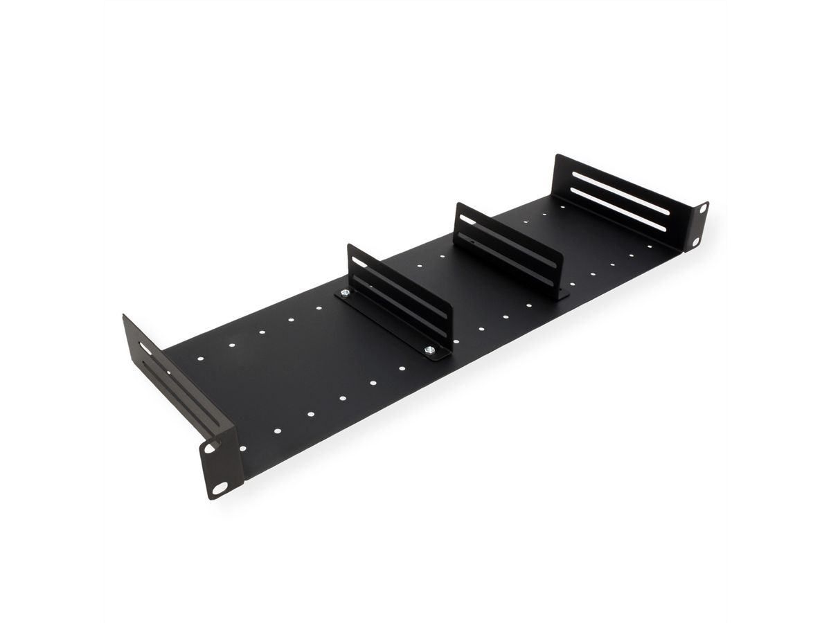 VALUE Etagère 19" avec 2 séparations amovibles, noir