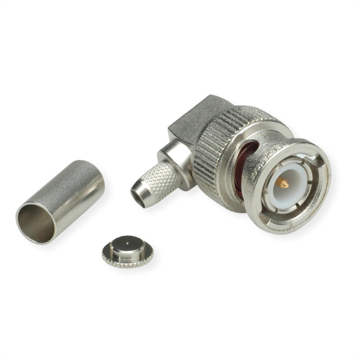 TELEGÄRTNER Connecteur BNC coudé 50 Ohm pour RG-223/U