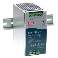 Mean Well SDR-240-24 Alimentation Glissières DIN 240W 24V DC