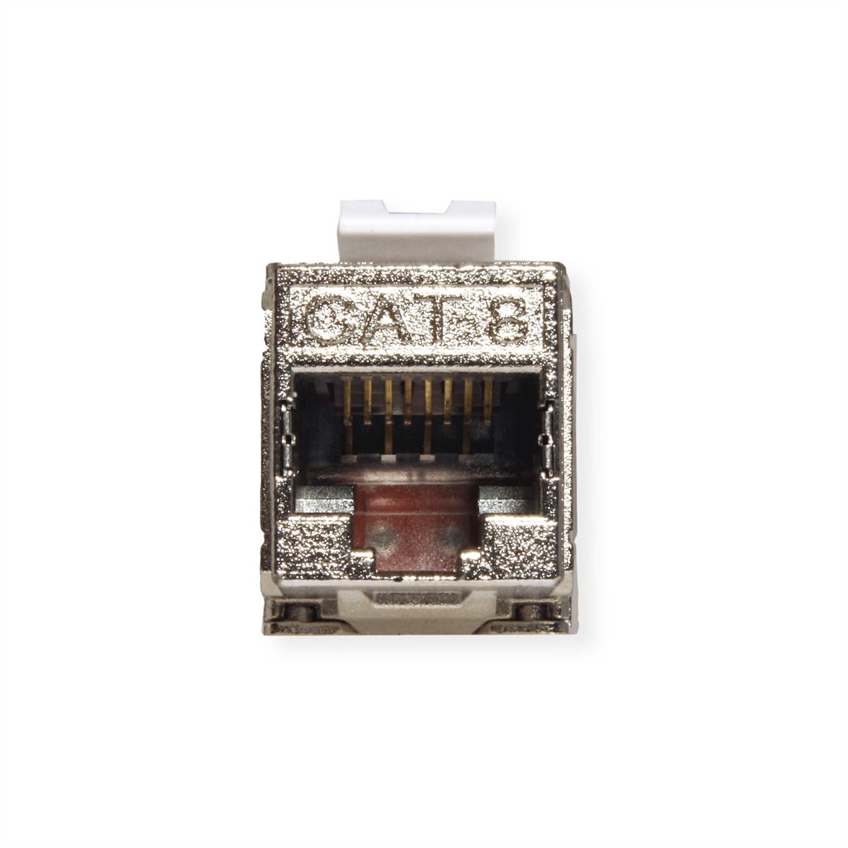 ROLINE Keystone Cat.8 (Classe I), blindé, sans outil, argent