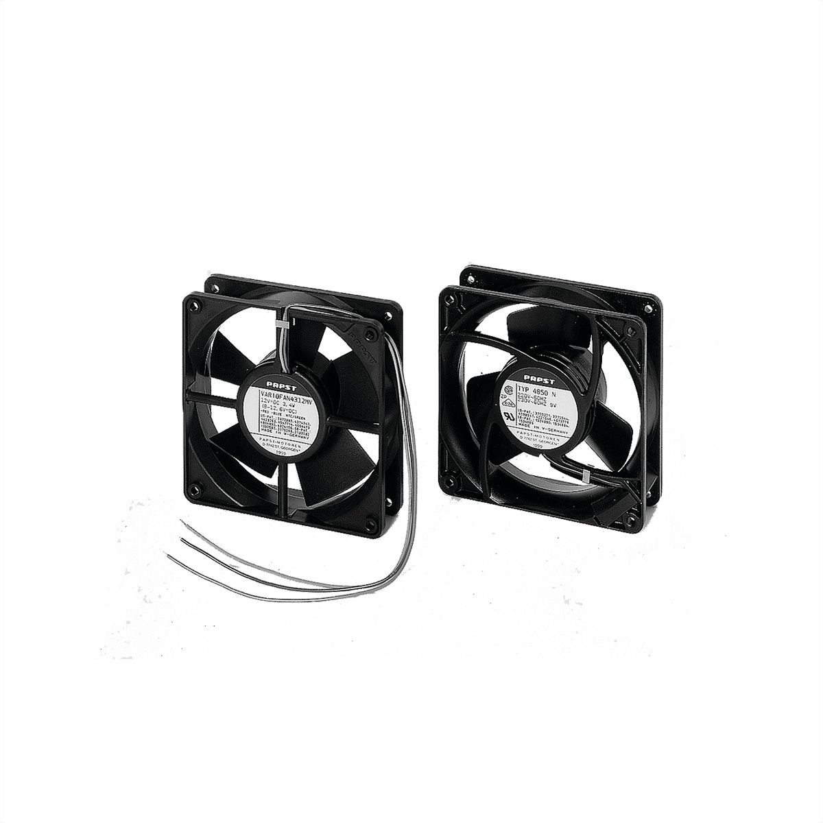 Ventilateur DC SCHROFF, 12 V, 119 x 119 x 32 mm, 138 m³h