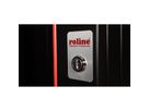 ROLINE 19" Boîtier mural Pro 20U, 600x600 LxP pivotant en 2 parties noir