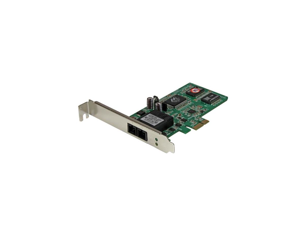 StarTech.com Carte réseau PCI Express à 1 port fibre optique Gigabit Ethernet Multimode SC - Adaptateur NIC PCIe - 550m
