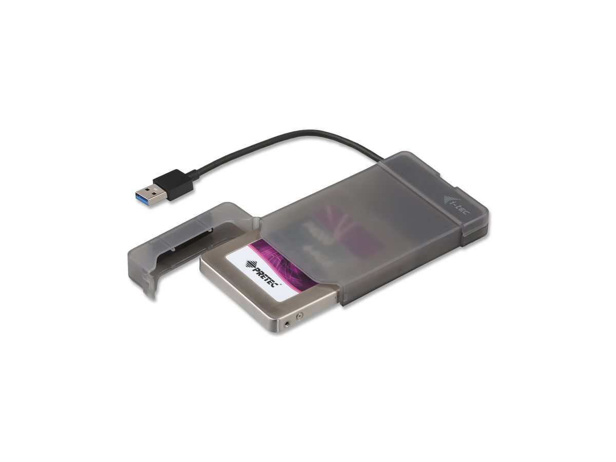 i-tec MySafe USB 3.0 Easy 2.5" External Case – Black