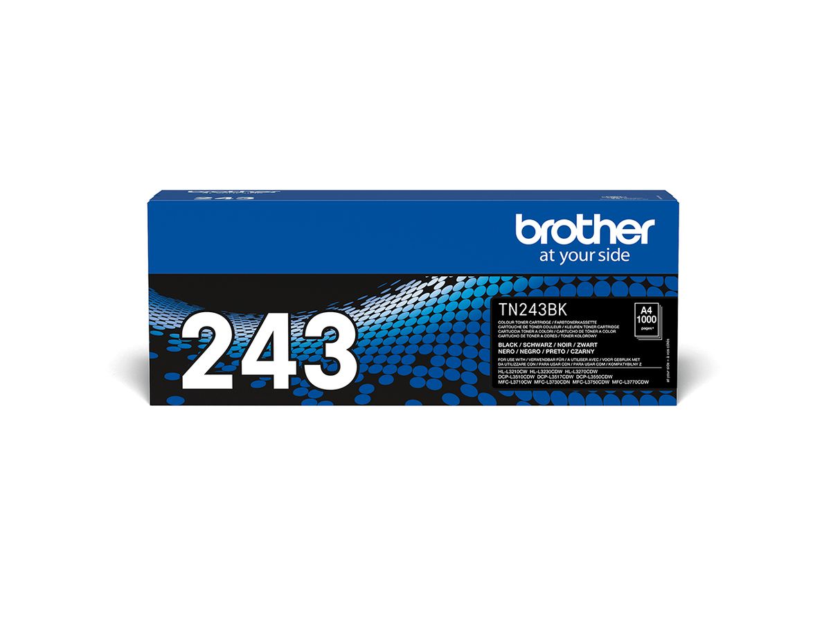 Brother TN-243BK - Cartouche de toner originale – Noir