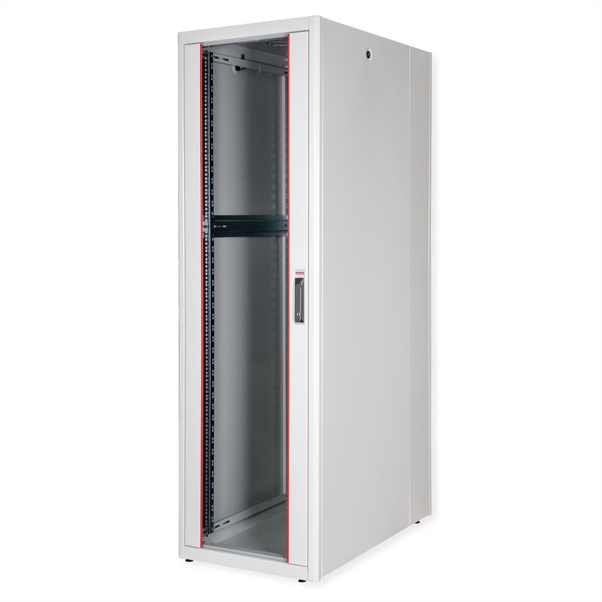 ROLINE 19" Baie réseau Basic 42U, 600x1000 LxP Porte verre gris