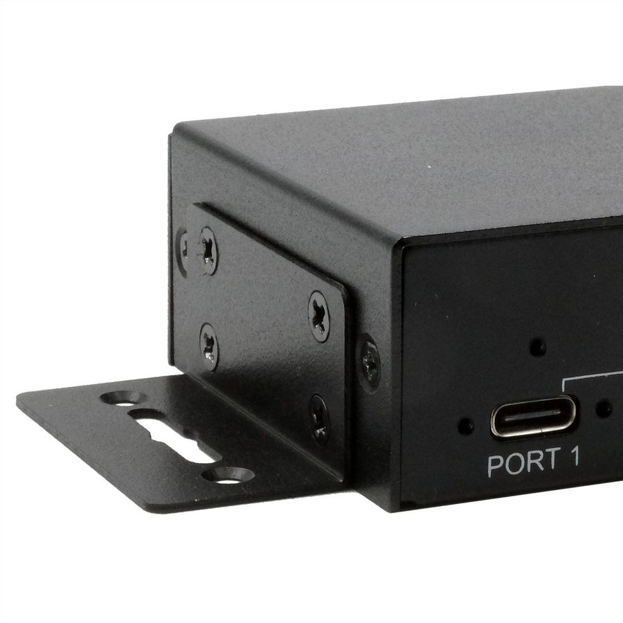 EXSYS EX-1274HMV Hub métal USB 3.2 Gen2, 4 ports