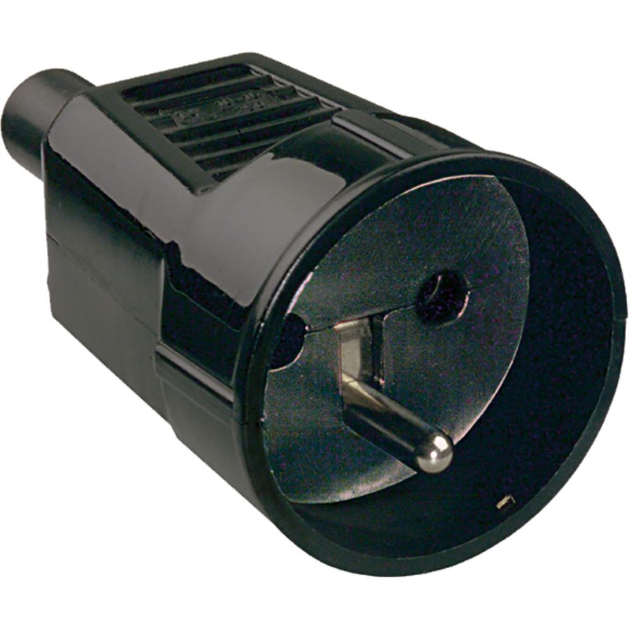 BACHMANN Prise femelle, noire