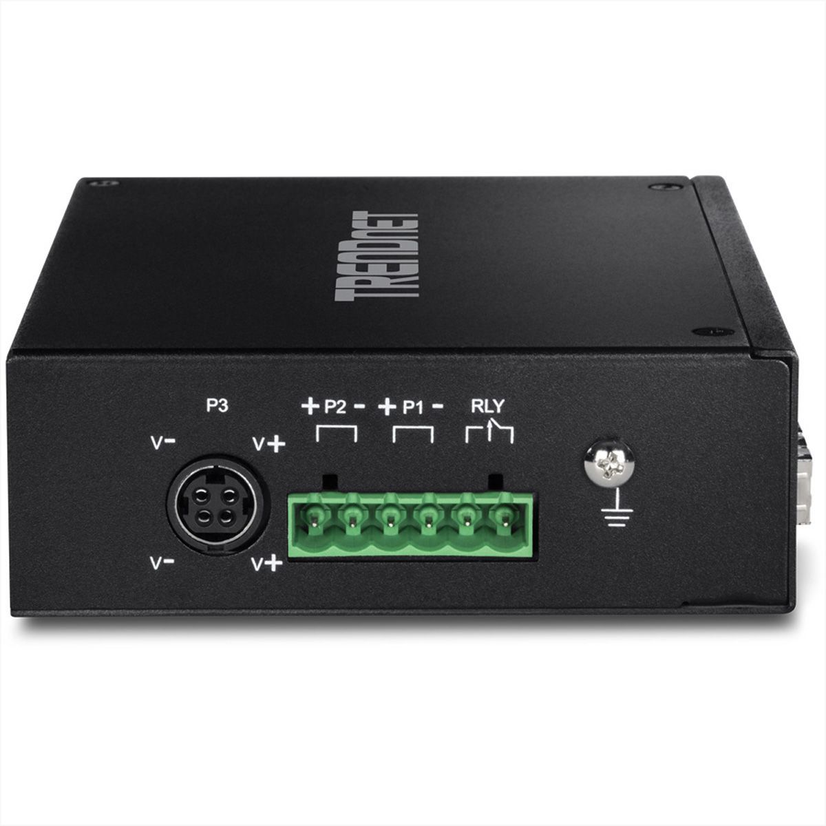 TRENDnet TI-PG62 Switch industriel 6 ports Gigabit PoE+ rail DIN