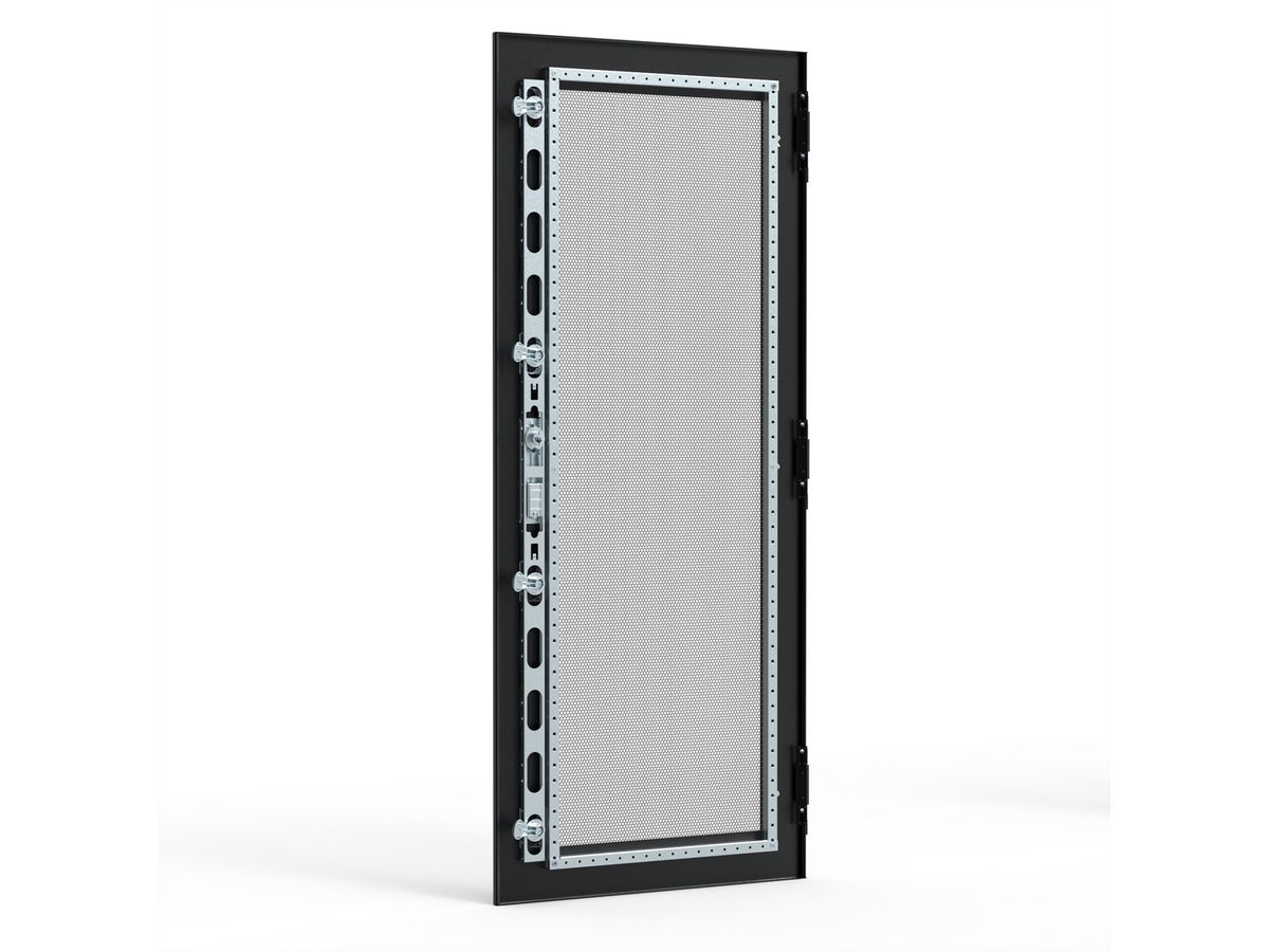 SCHROFF Porte 1400H 600L perforée CEM