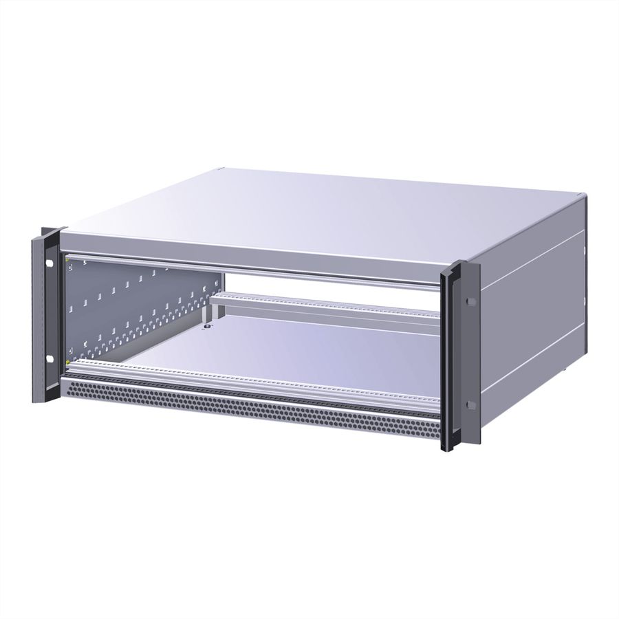 SCHROFF RatiopacPRO AIR Boîtier de montage en rack 19", blindage rétrofitable avec poignées, 6/7 U, 84 CV, 435 mm
