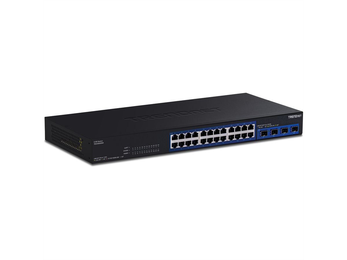 TRENDnet TEG-S50284 Switch 2,5G à 28 ports avec ports SFP+ 10G
