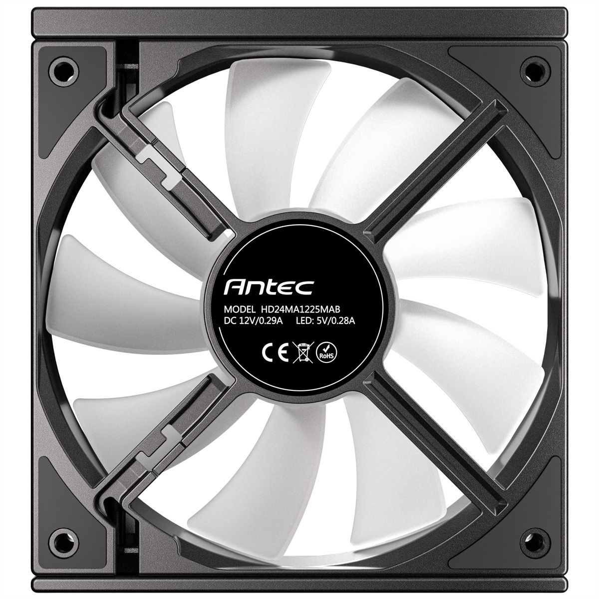 ANTEC Ventilateur de boîtier PC C120 ARGB 120 mm, lot de 3, noir