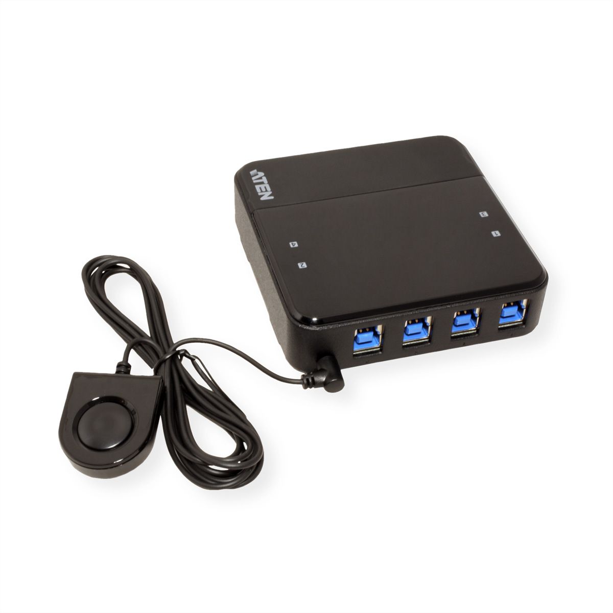ATEN US434 Switch de partage des périphériques USB 3.0 à 4 ports