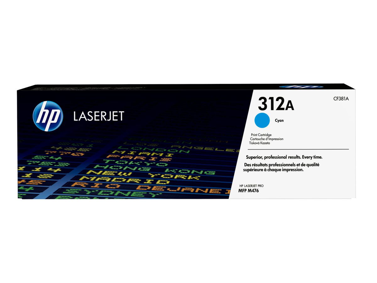 HP Cartouche 312A toner Cyan LaserJet